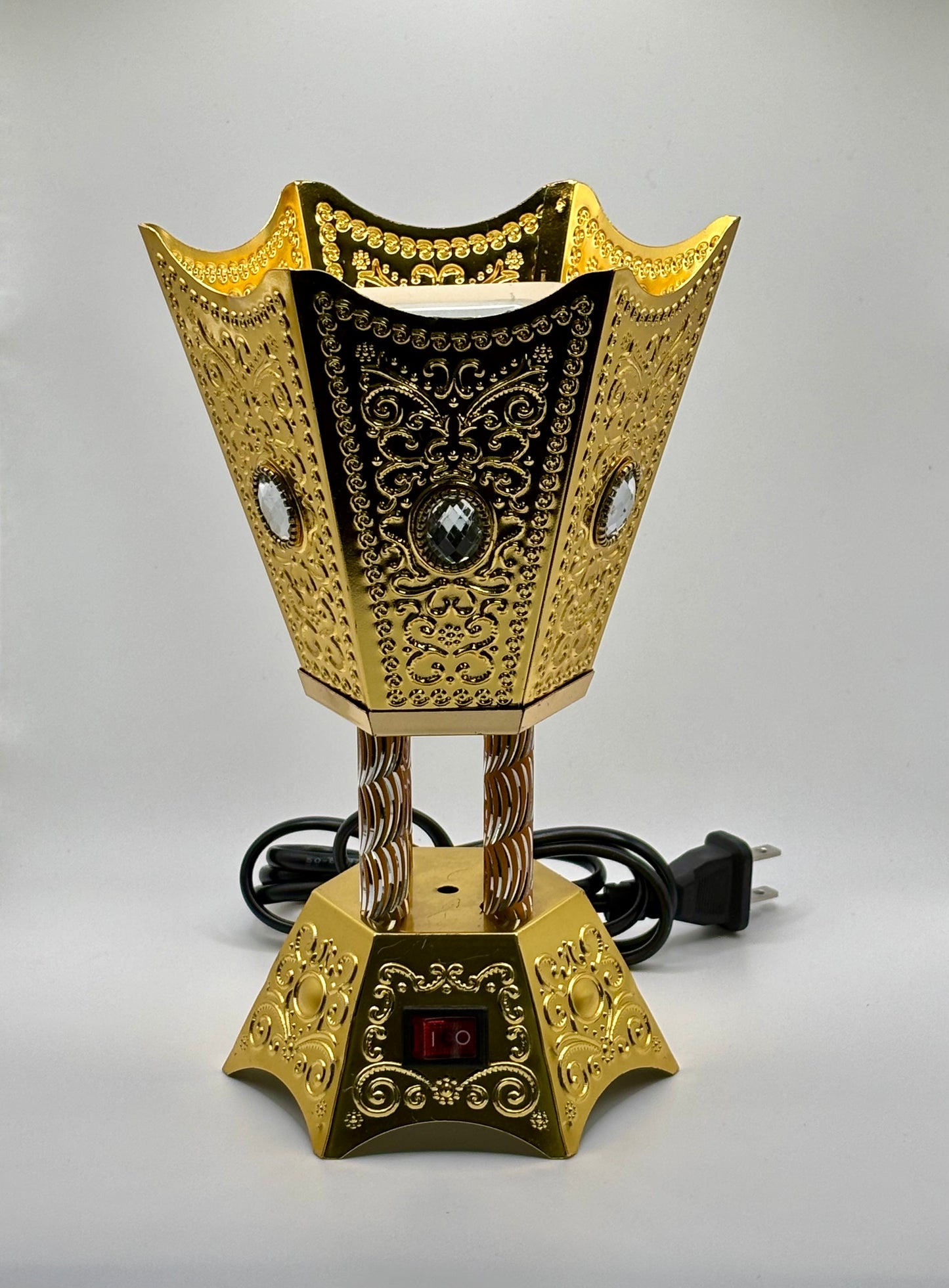 Gold Electric Bakhoor Incense Burner